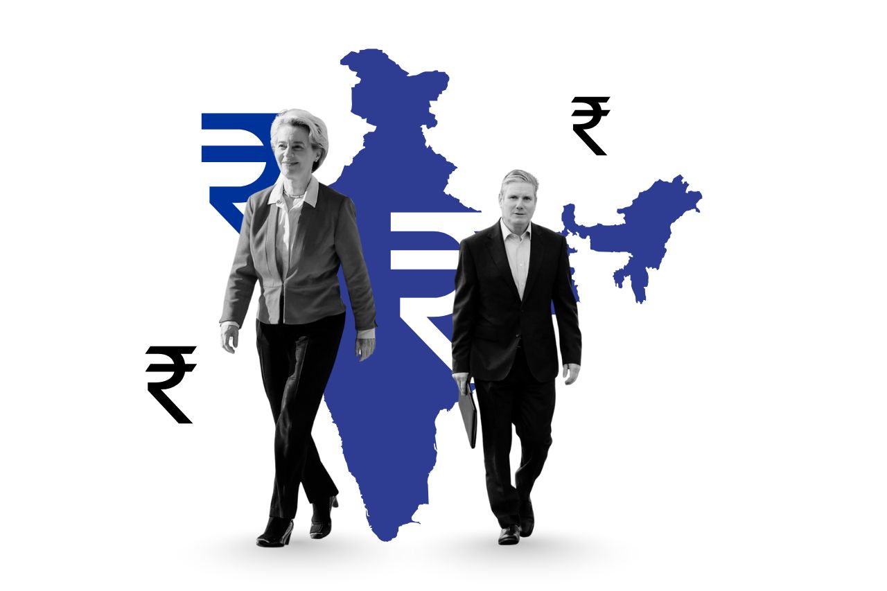 India UK EU trade, AI policy and geopolitics